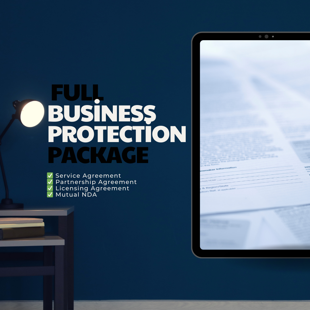⭐ Bestseller: Business Bundle — Full Business Protection Package