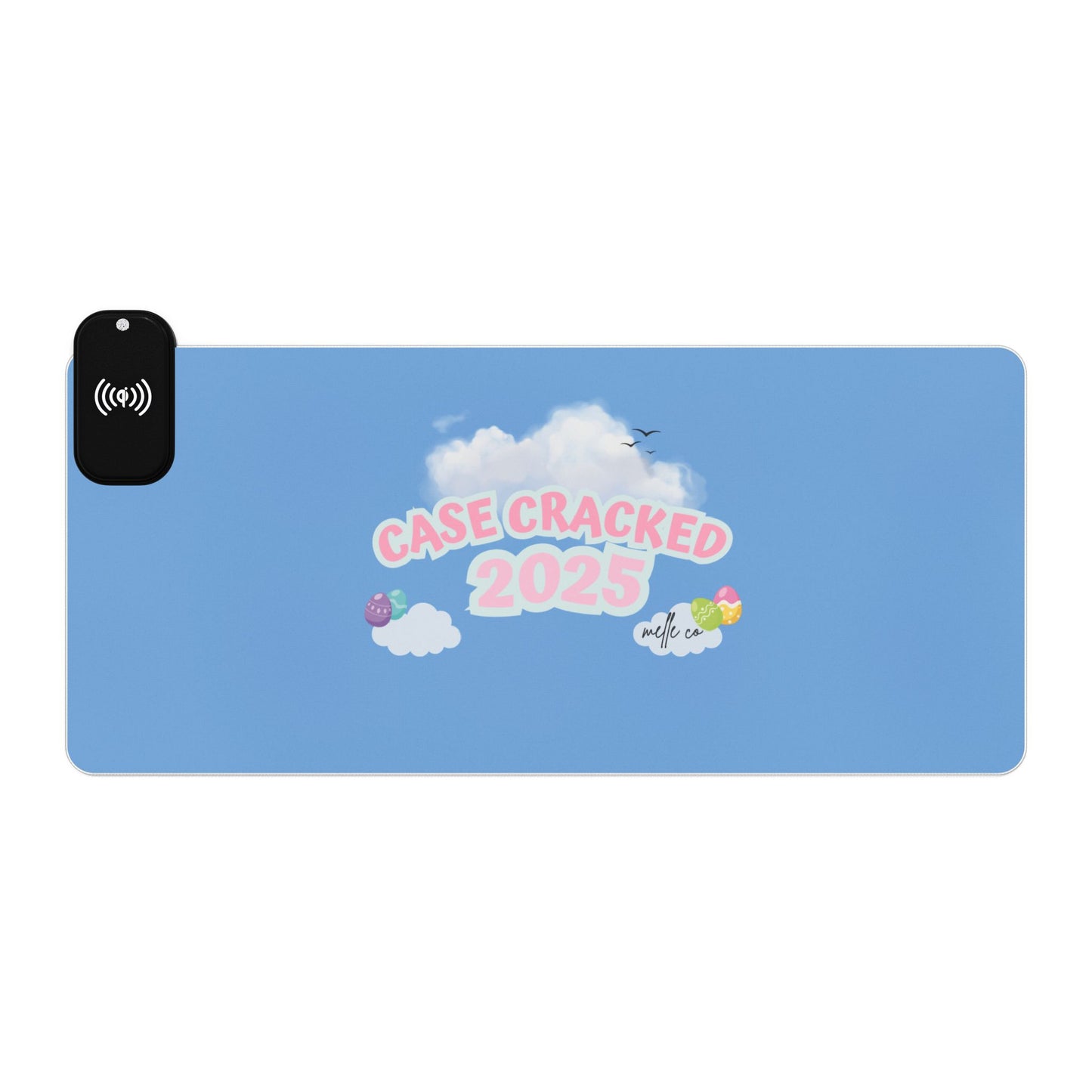 LED Wireless Charging Gaming Mouse Pad - Limited Edition Case Cracked 2025 Design