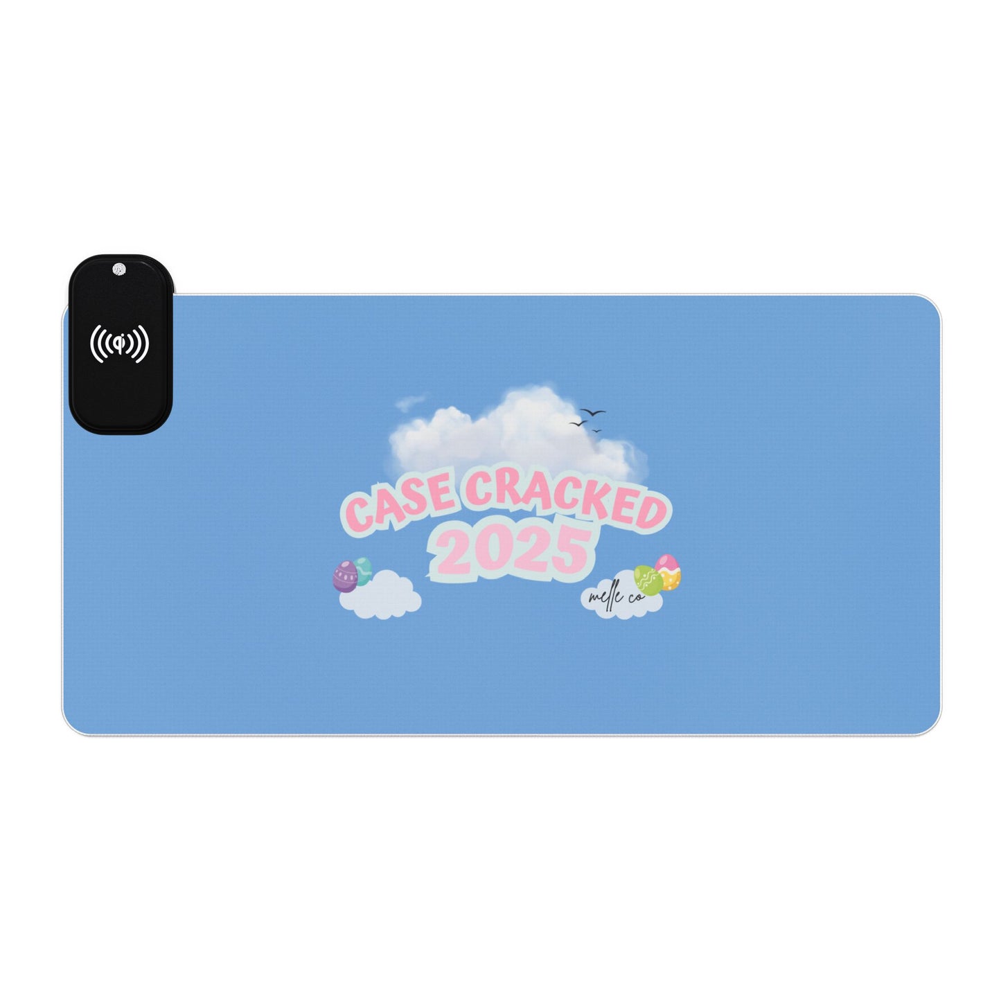 LED Wireless Charging Gaming Mouse Pad - Limited Edition Case Cracked 2025 Design