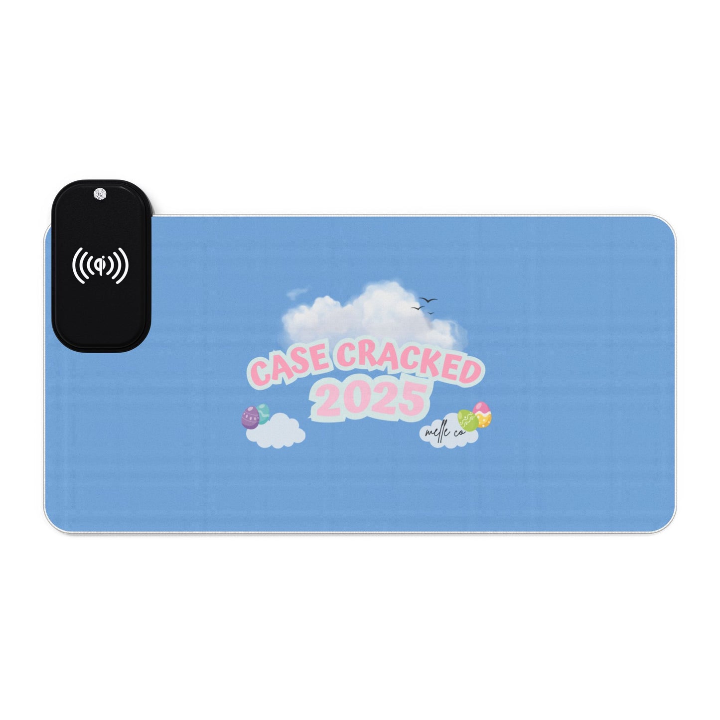 LED Wireless Charging Gaming Mouse Pad - Limited Edition Case Cracked 2025 Design
