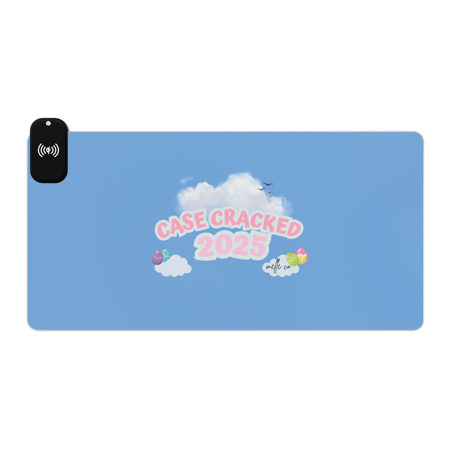 LED Wireless Charging Gaming Mouse Pad - Limited Edition Case Cracked 2025 Design